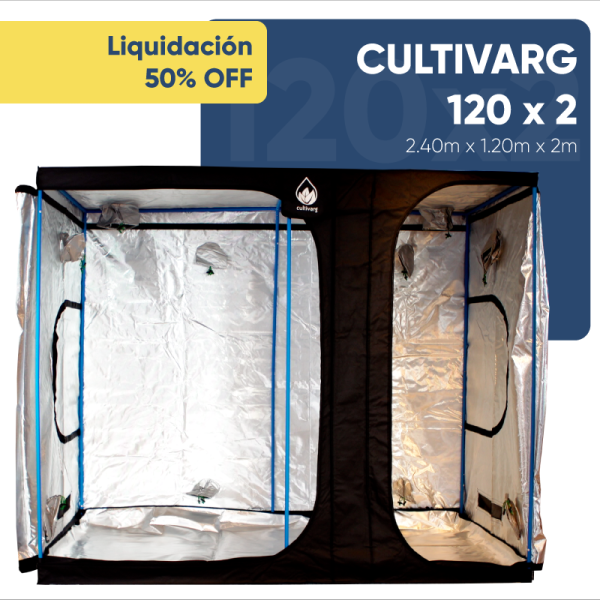 50% OFF - Invernadero CultivARG 120 x2