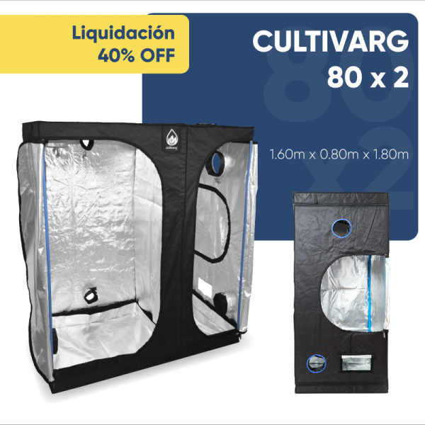 40% OFF - Invernadero CultivARG 80 x2